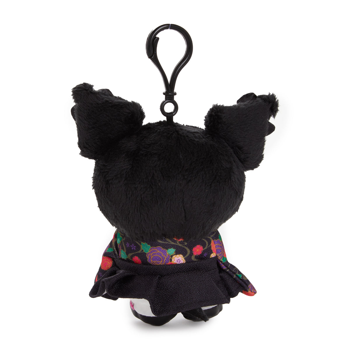 Kuromi Plush Mascot Clip (Hakama Series) Accessory NAKAJIMA CORPORATION