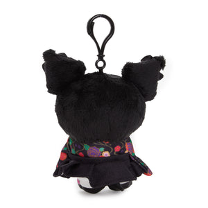 Kuromi Plush Mascot Clip (Hakama Series) Accessory NAKAJIMA CORPORATION