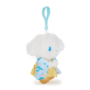 Cinnamoroll Plush Mascot Clip (Hakama Series) Accessory NAKAJIMA CORPORATION