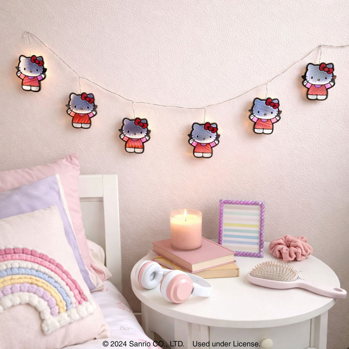 Hello Kitty 6ft Decorative Garland Ekkolight Infinity Light