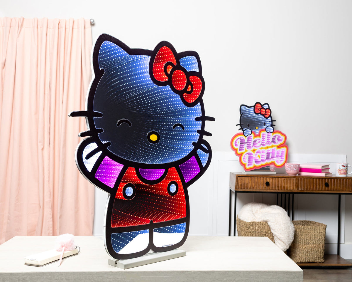 Hello Kitty 32" Classic Decorative Ekkolight Infinity Light Home Goods Melrose