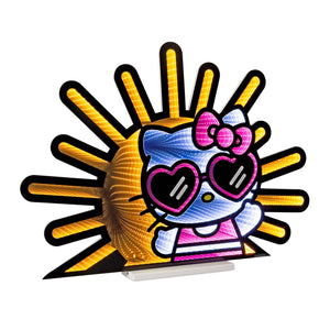 Hello Kitty 24.5" Sunshine Ekkolight Infinity Light