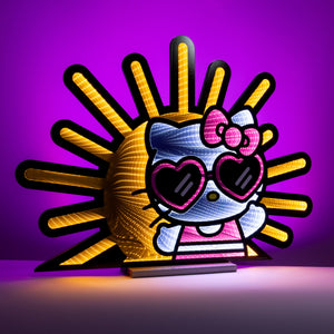 Hello Kitty 24.5" Sunshine Ekkolight Infinity Light
