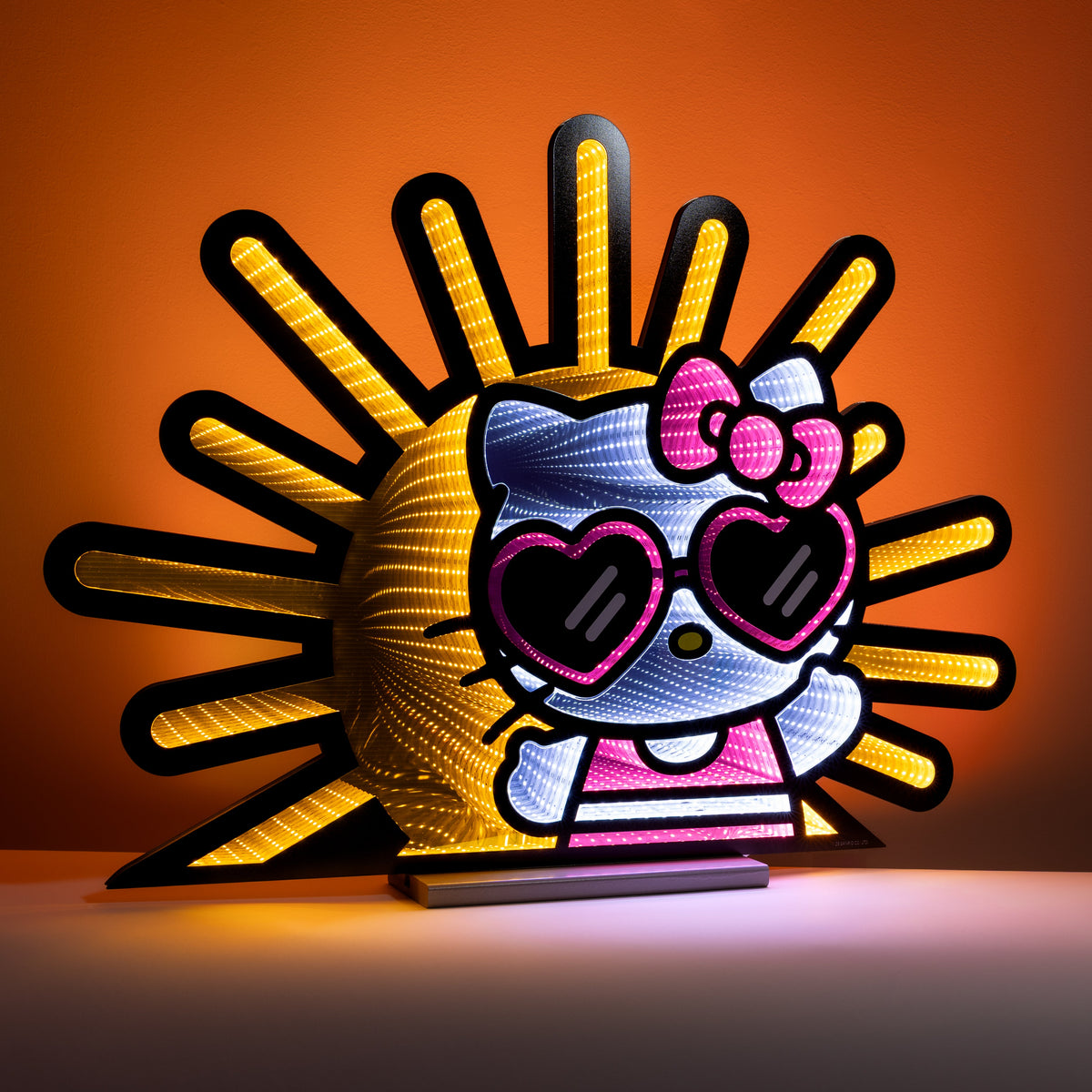 Hello Kitty 24.5" Sunshine Ekkolight Infinity Light