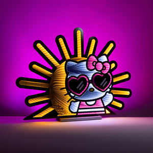 Hello Kitty 24.5" Sunshine Ekkolight Infinity Light
