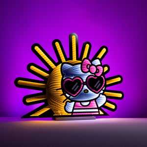Hello Kitty 24.5" Sunshine Ekkolight Infinity Light