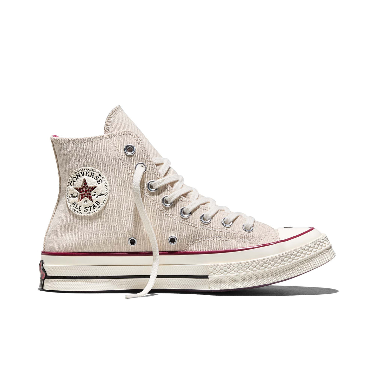 Converse x Hello Kitty and Friends Swarovski® Chuck 70 Sneaker (Adult - Off White) Shoes CONVERSE