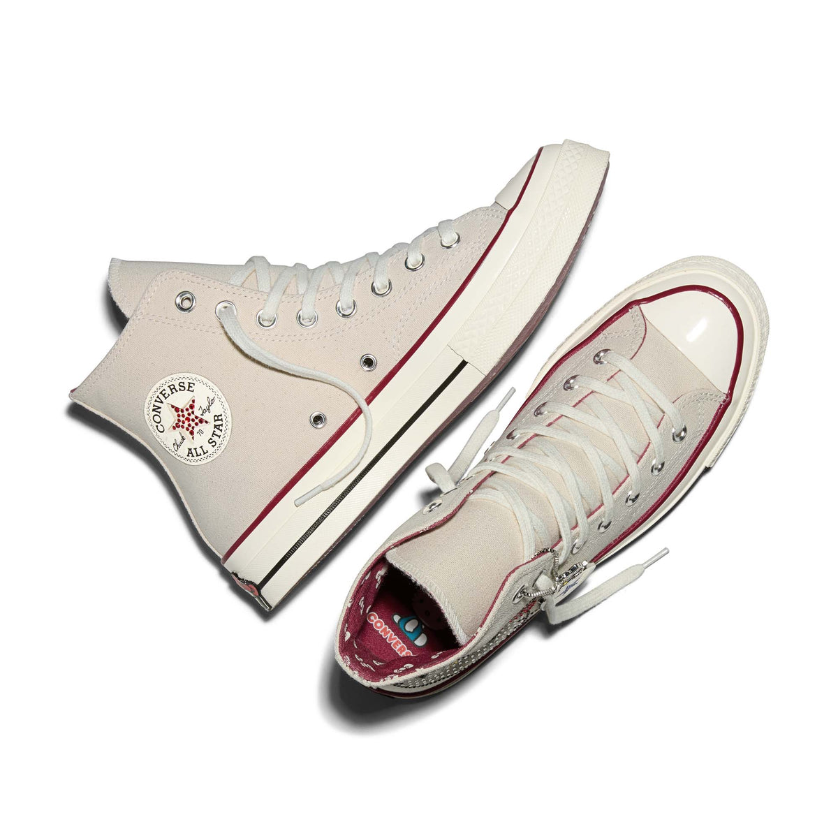 Converse x Hello Kitty and Friends Swarovski® Chuck 70 Sneaker (Adult - Off White) Shoes CONVERSE