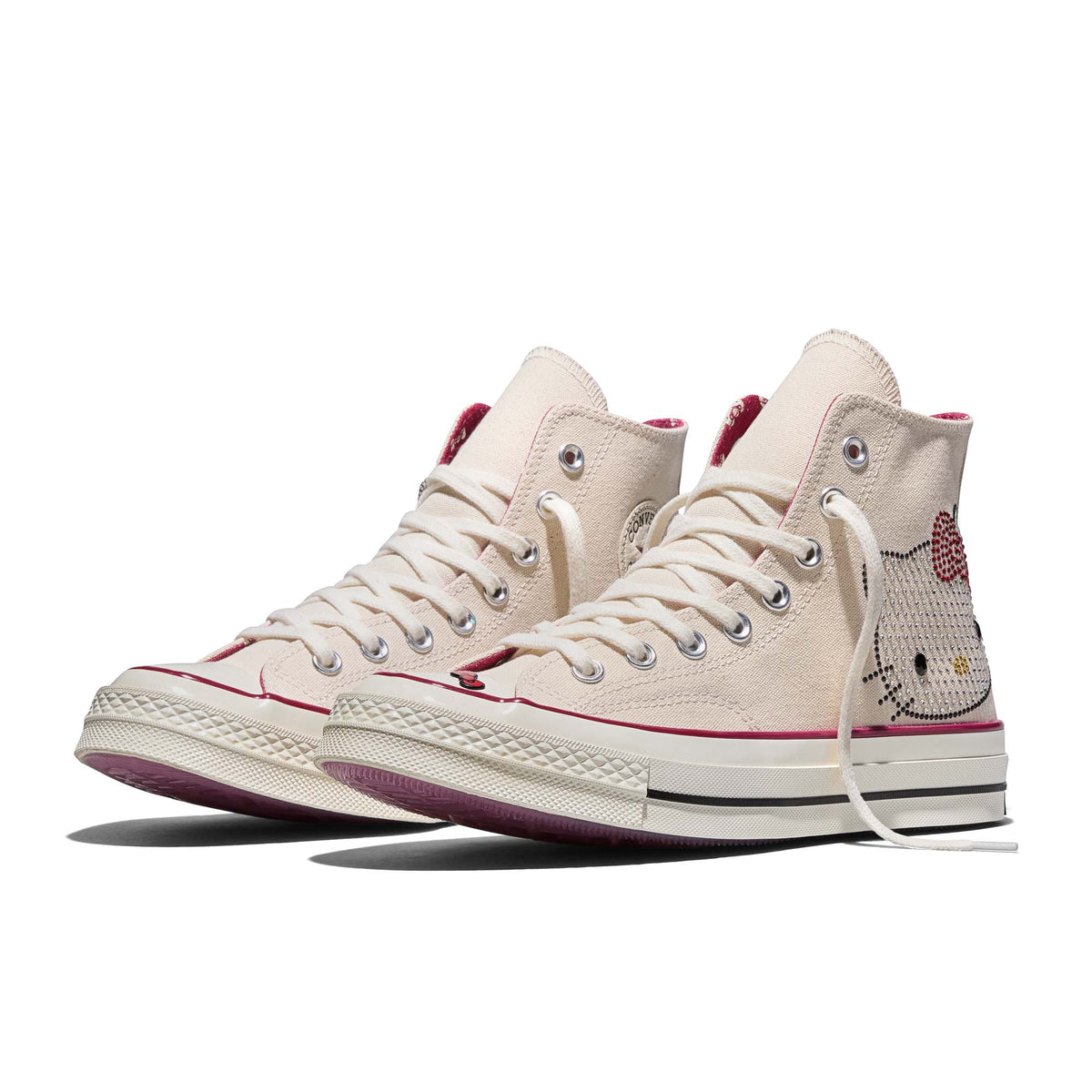 Converse x Hello Kitty and Friends Swarovski® Chuck 70 Sneaker (Adult - Off White) Shoes CONVERSE