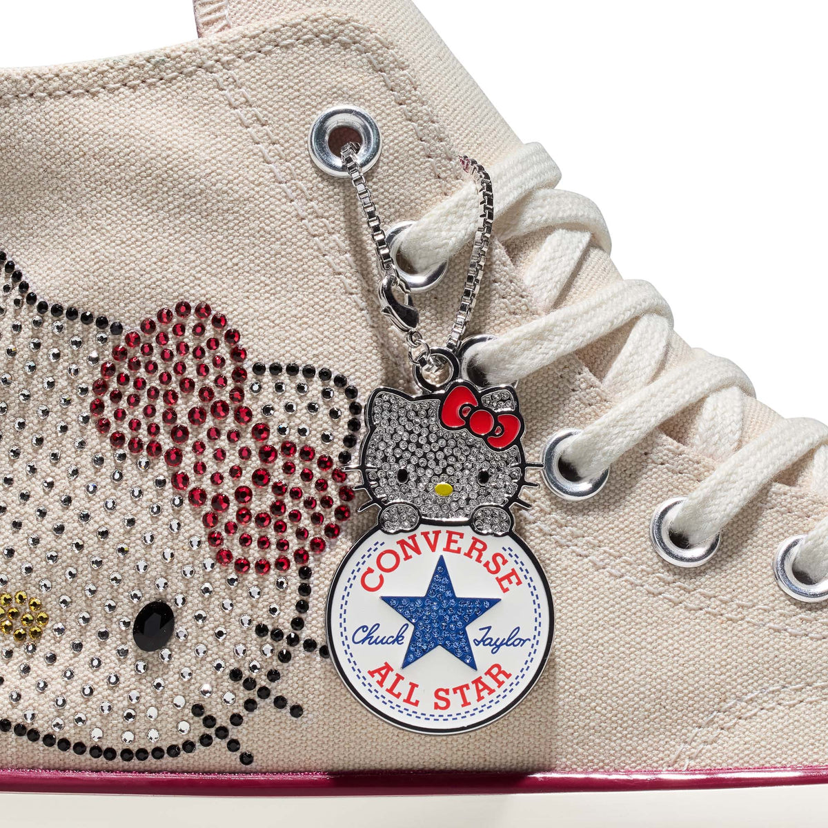 Converse x Hello Kitty and Friends Swarovski® Chuck 70 Sneaker (Adult - Off White) Shoes CONVERSE
