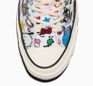 Converse x Hello Kitty and Friends Chuck 70 Hi-Top Stickers Sneaker (Adult - White) Shoes CONVERSE