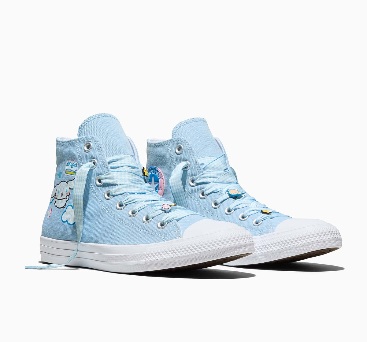 Converse x Cinnamoroll Chuck Taylor All Star Hi-Top Sneaker (Adult - Light Blue) Shoes CONVERSE