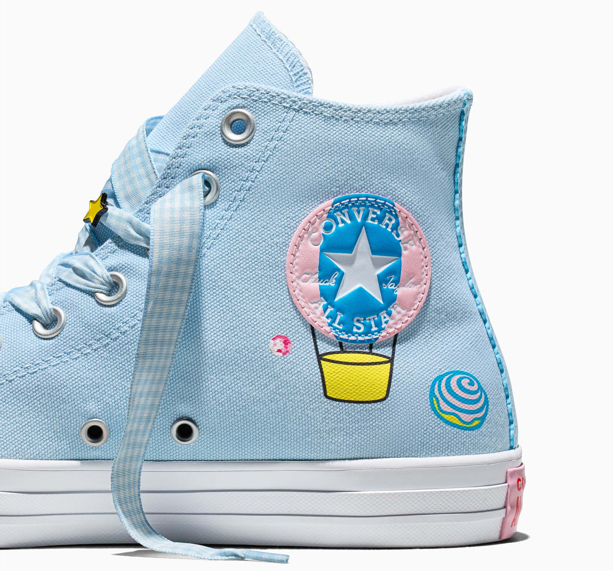 Converse x Cinnamoroll Chuck Taylor All Star Hi-Top Sneaker (Adult - Light Blue) Shoes CONVERSE