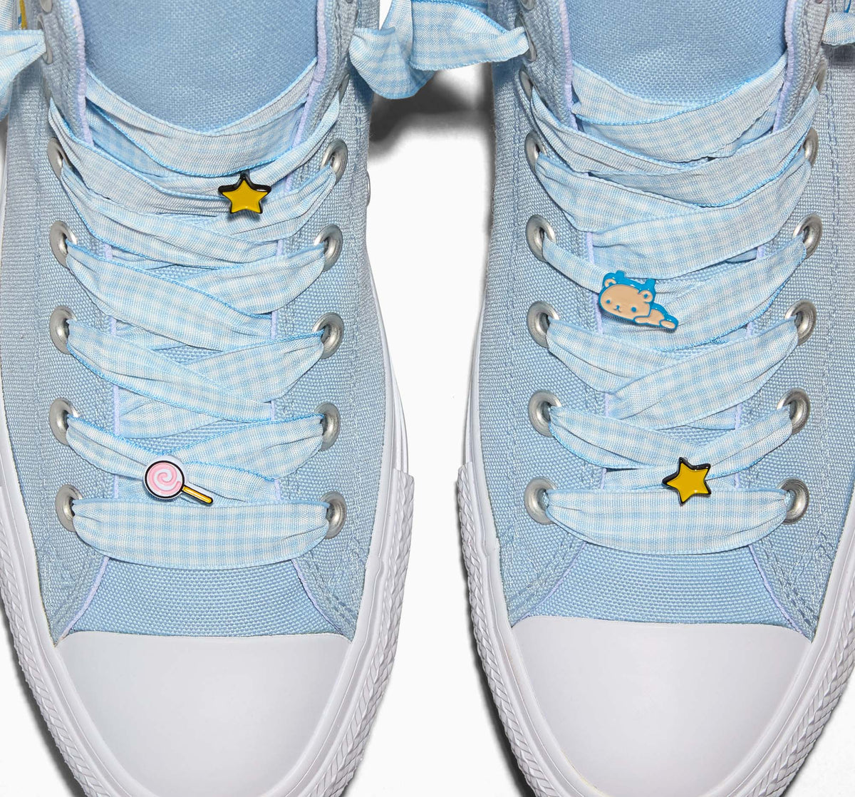Converse x Cinnamoroll Chuck Taylor All Star Hi-Top Sneaker (Adult - Light Blue) Shoes CONVERSE