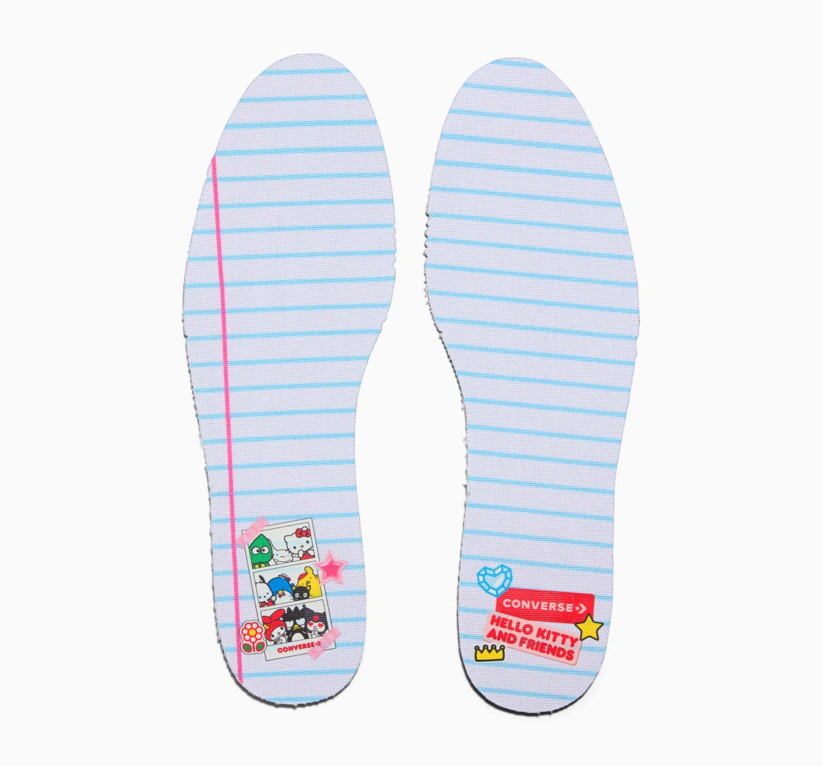 Converse x Cinnamoroll Chuck Taylor All Star Hi-Top Sneaker (Adult - Light Blue) Shoes CONVERSE