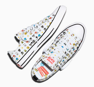 Converse x Hello Kitty and Friends Chuck 70 Ox BFFS Sneaker (Adult - White) Shoes CONVERSE