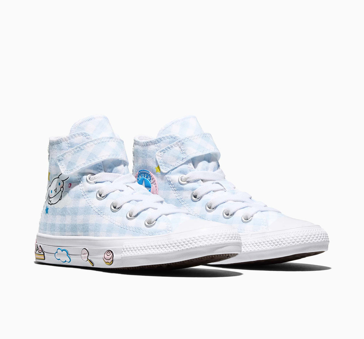 Converse x Cinnamoroll Chuck Taylor All Star Easy-On Sneaker (Kids - Light Blue) Shoes CONVERSE