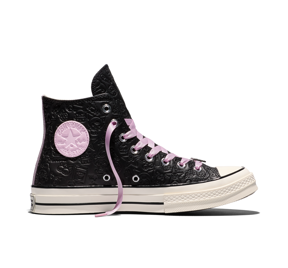 Converse x My Melody & Kuromi Chuck 70 Hi-Top Sneaker (Adult - Black) Shoes CONVERSE