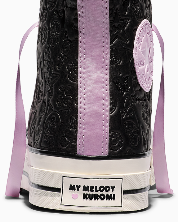 Converse x My Melody & Kuromi Chuck 70 Hi-Top Sneaker (Adult - Black) Shoes CONVERSE