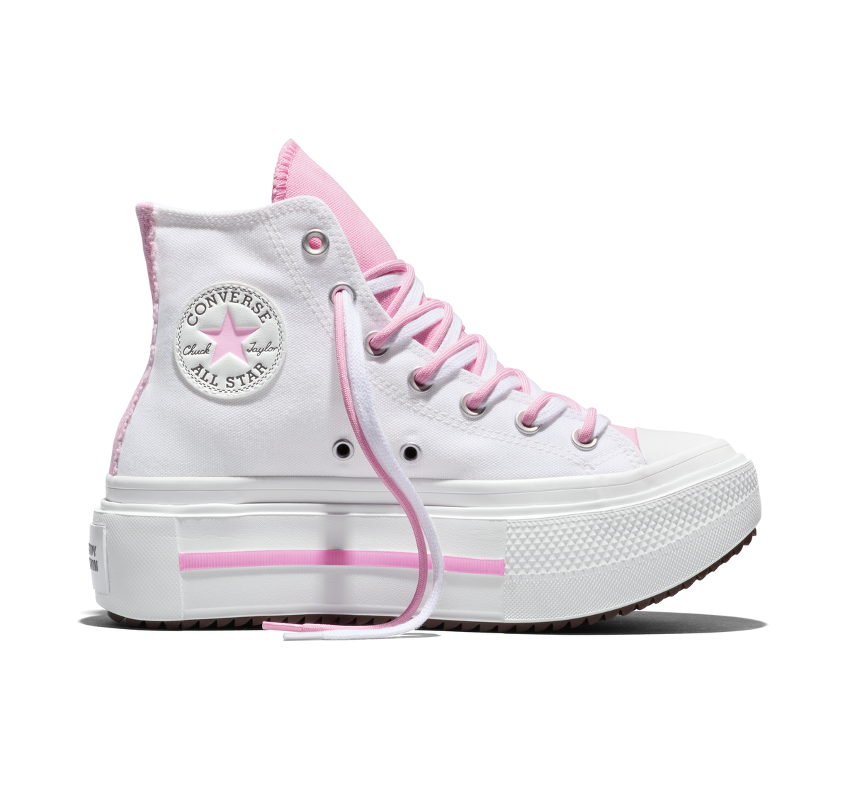 Converse x My Melody & Kuromi Chuck Taylor All Star Lift Double Stack Platform Sneaker (Adult- White) Shoes CONVERSE