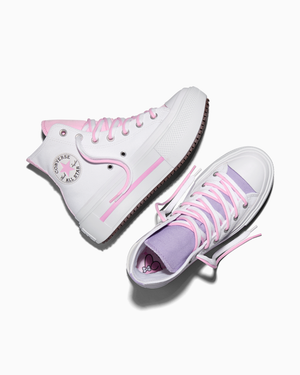 Converse x My Melody & Kuromi Chuck Taylor All Star Lift Double Stack Platform Sneaker (Adult- White) Shoes CONVERSE