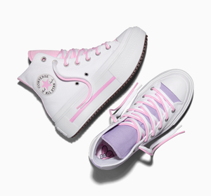 Converse x My Melody & Kuromi Chuck Taylor All Star Lift Double Stack Platform Sneaker (Adult- White) Shoes CONVERSE