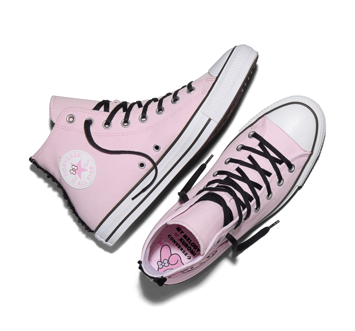 Converse x My Melody Chuck Taylor All Star Charmed Hi-Top Sneaker (Adult - Pink) Shoes CONVERSE