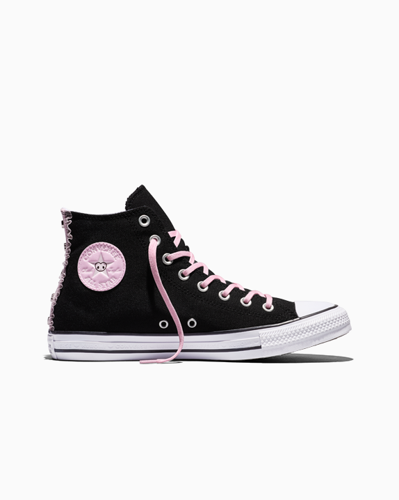 Converse x Kuromi Chuck Taylor All Star Charmed Hi-Top Sneaker (Adult - Black) Shoes CONVERSE