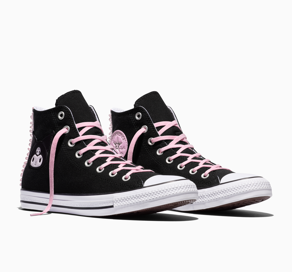 Converse x Kuromi Chuck Taylor All Star Charmed Hi-Top Sneaker (Adult - Black) Shoes CONVERSE