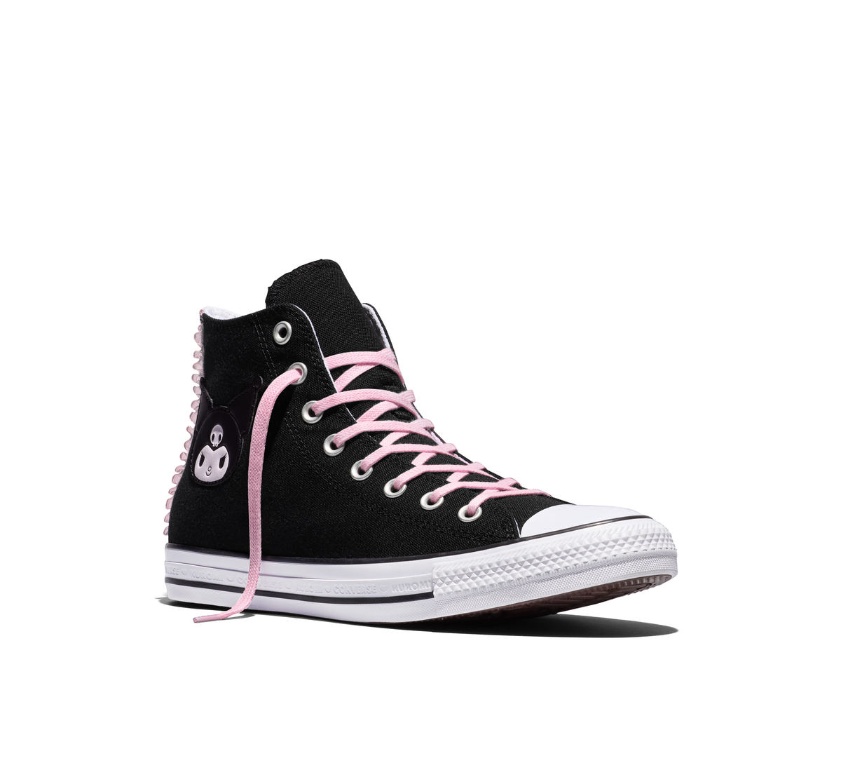 Converse x Kuromi Chuck Taylor All Star Charmed Hi-Top Sneaker (Adult - Black) Shoes CONVERSE
