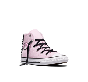 Converse x My Melody & Kuromi Chuck Taylor All Star Hi-Top Sneaker (Kids - Pink) Shoes CONVERSE