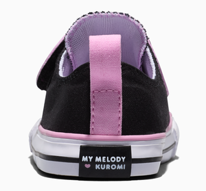 Converse x My Melody & Kuromi Chuck Taylor All Star One Strap Easy-On Sneaker (Toddler - Multi) ) Shoes CONVERSE
