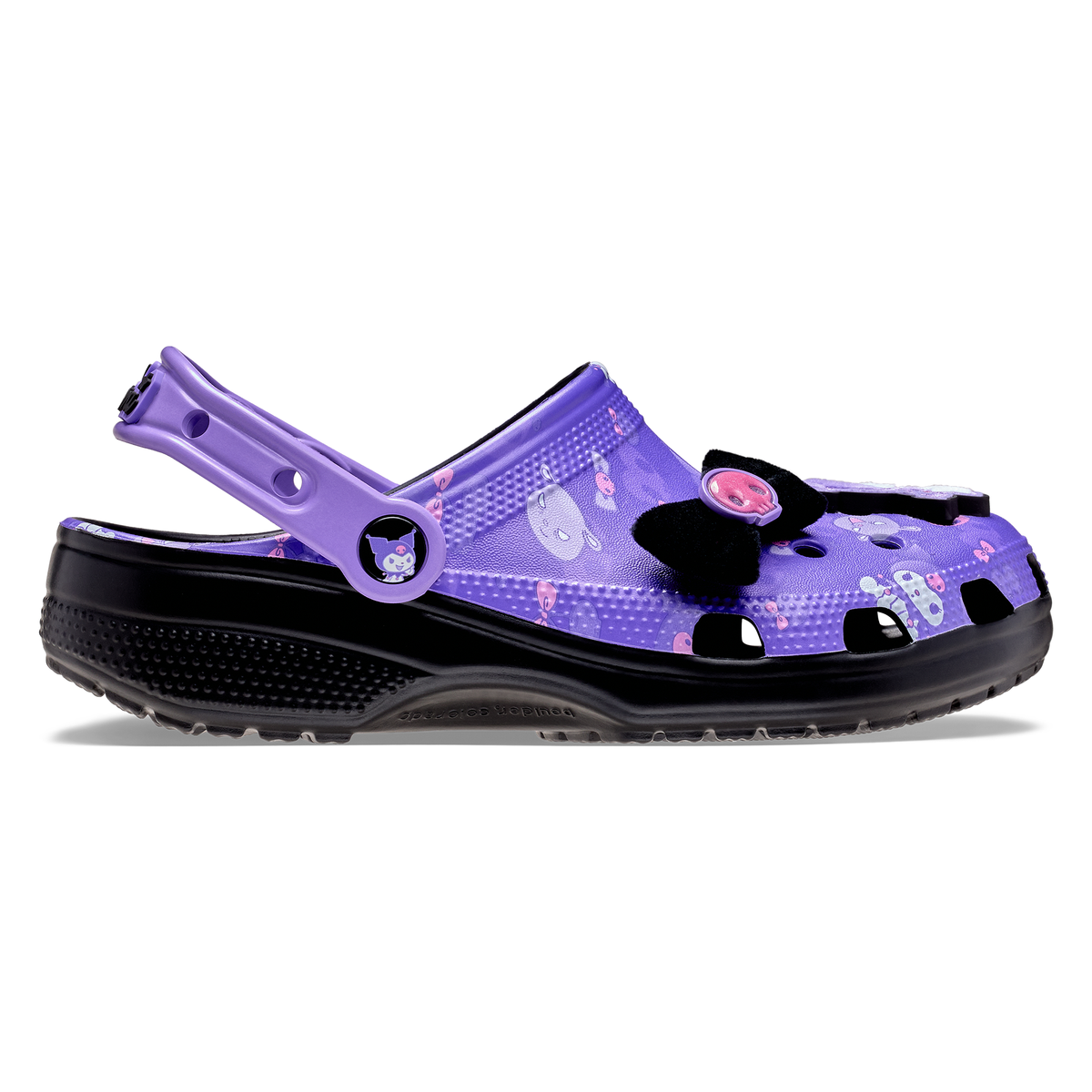 Kuromi x Crocs Adult Purple Classic Clog Shoes Crocs