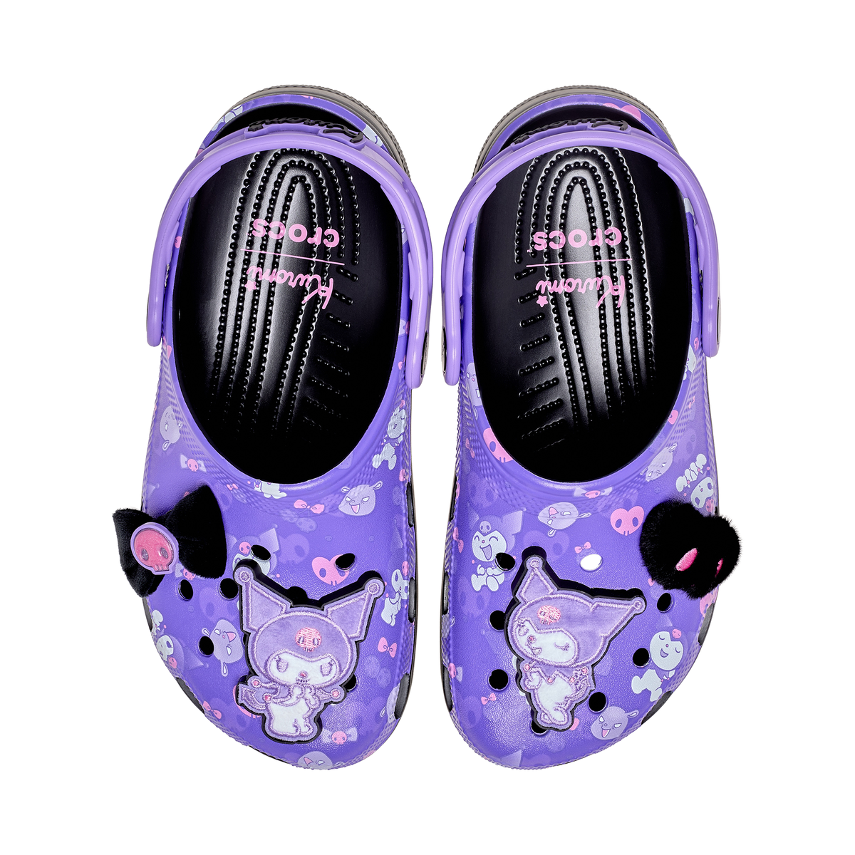 Kuromi x Crocs Adult Purple Classic Clog Shoes Crocs