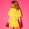Anti Social Social Club x Hello Kitty World Champ Tee (Lemon Yellow) Apparel Anti Social Social Club