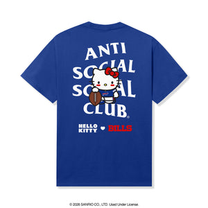 Anti Social Social Club x Hello Kitty Bills Blitz Tee (Royal) Apparel Anti Social Social Club