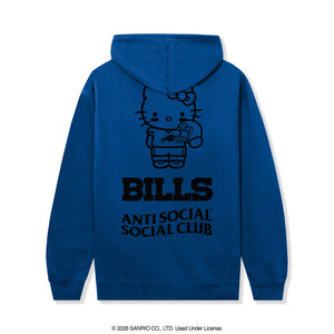Anti Social Social Club x Hello Kitty Bills Touchdown Hoodie (Royal) Apparel Anti Social Social Club