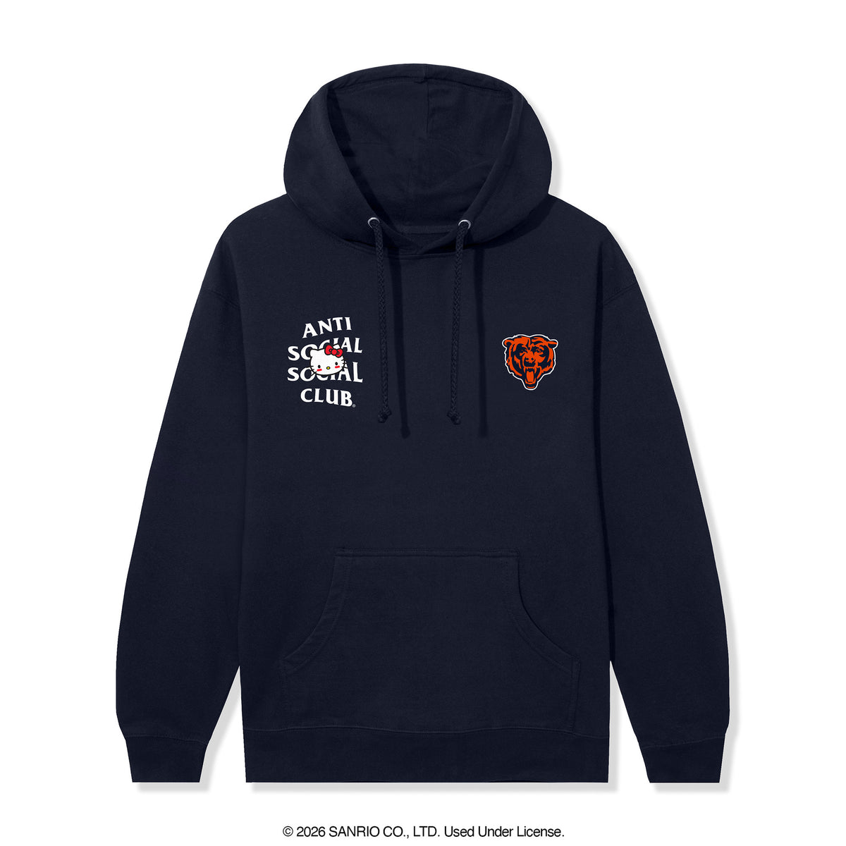 Anti Social Social Club x Hello Kitty Bears Blitz Hoodie (Navy) Apparel Anti Social Social Club