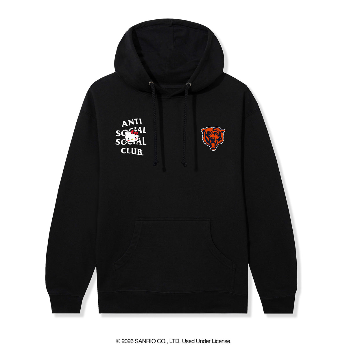 Anti Social Social Club x Hello Kitty Bears Blitz Hoodie (Black) Apparel Anti Social Social Club