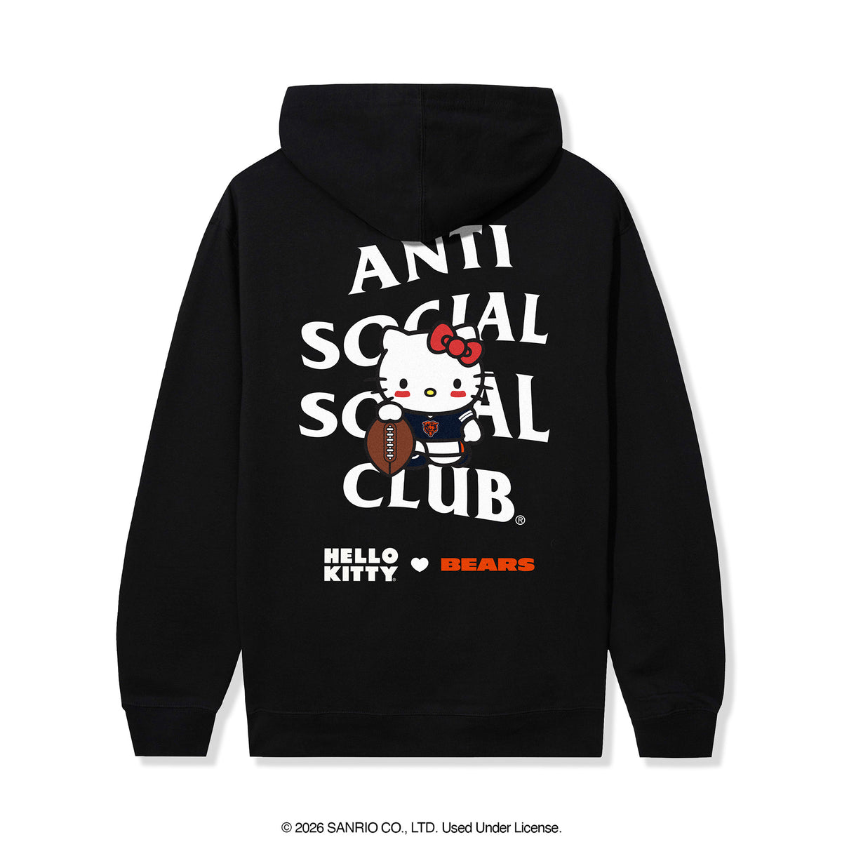 Anti Social Social Club x Hello Kitty Bears Blitz Hoodie (Black) Apparel Anti Social Social Club