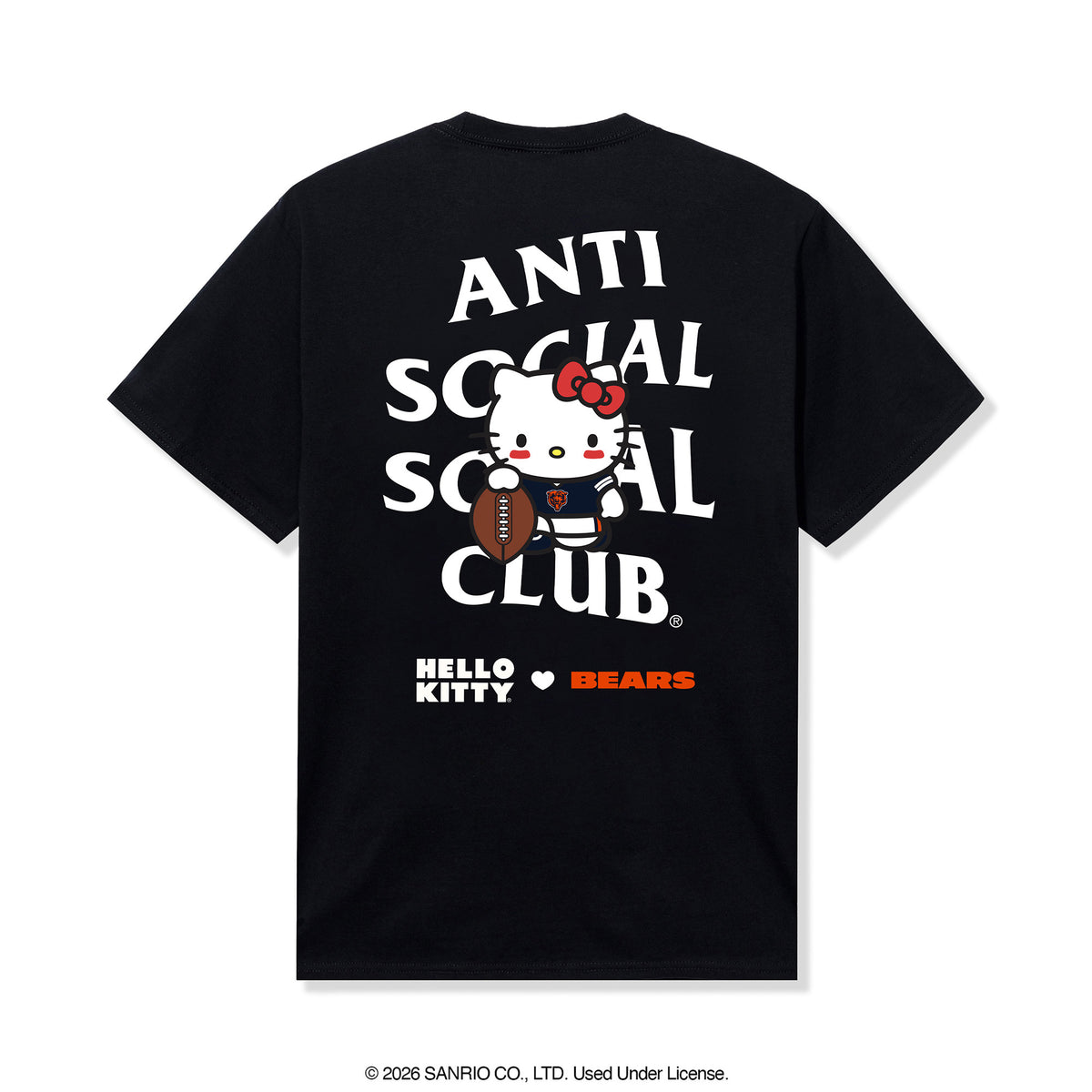 Anti Social Social Club x Hello Kitty Bears Blitz Tee (Black) Apparel Anti Social Social Club