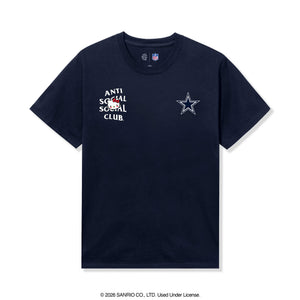 Anti Social Social Club x Hello Kitty Cowboys Blitz Tee (Navy) Apparel Anti Social Social Club