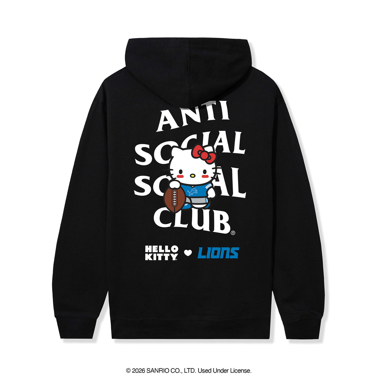 Anti Social Social Club x Hello Kitty Lions Blitz Hoodie (Black) Apparel Anti Social Social Club