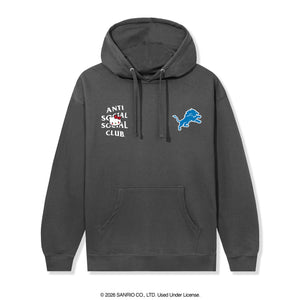 Anti Social Social Club x Hello Kitty Lions Blitz Hoodie (Charcoal) Apparel Anti Social Social Club