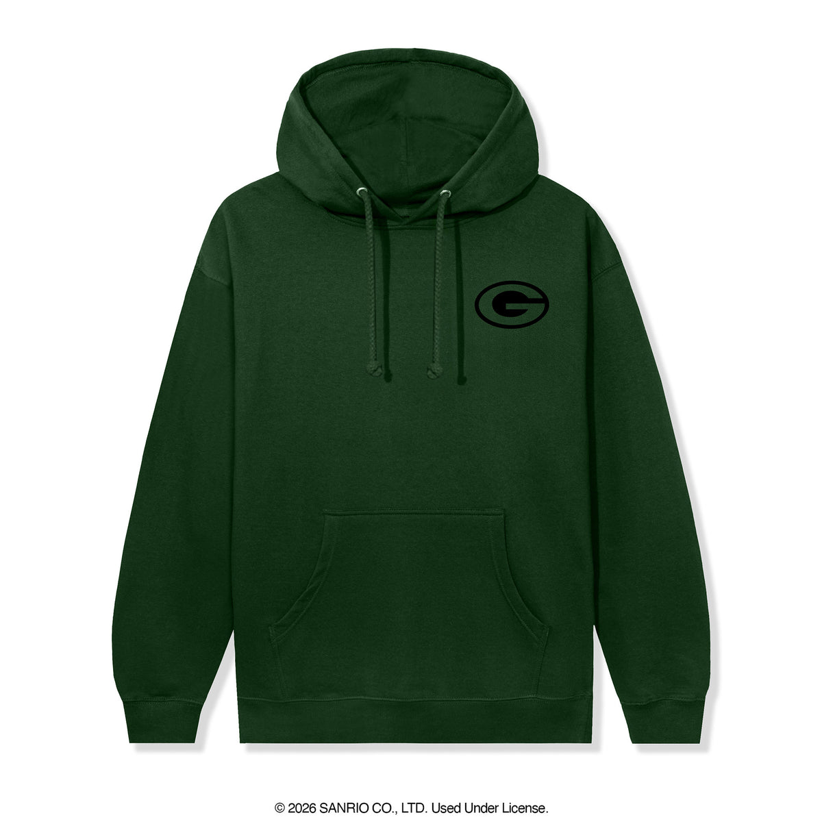 Anti Social Social Club x Hello Kitty Packers Touchdown Hoodie (Dark Green) Apparel Anti Social Social Club