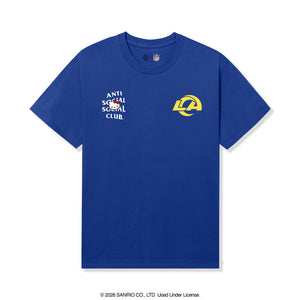 Anti Social Social Club x Hello Kitty Rams Blitz Tee (Royal) Apparel Anti Social Social Club