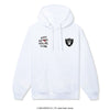 Anti Social Social Club x Hello Kitty Raiders Blitz Hoodie (White) Apparel Anti Social Social Club