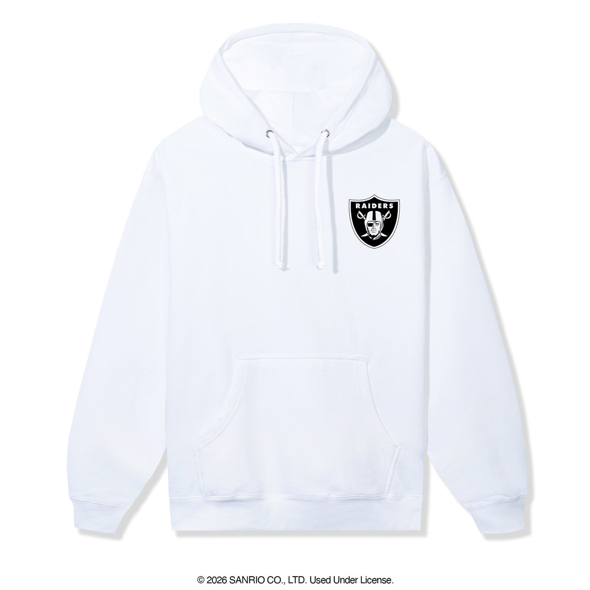 Anti Social Social Club x Hello Kitty Raiders Touchdown Hoodie (White) Apparel Anti Social Social Club
