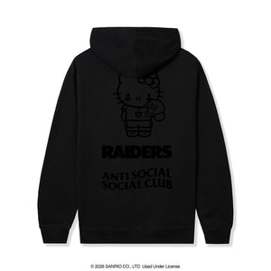 Anti Social Social Club x Hello Kitty Raiders Touchdown Hoodie (Black) Apparel Anti Social Social Club