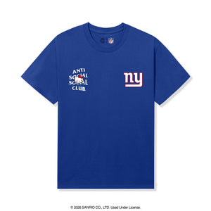 Anti Social Social Club x Hello Kitty Giants Blitz Tee (Royal) Apparel Anti Social Social Club